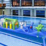 HI 2017 Popular Inflatable Water Park/dolphin Water Obstacle Course Toys thumbnail-2