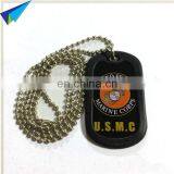 Hot selling customized dog tags with rubber frame