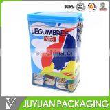 Fancy Empty Coffee Rectangular Cans With Airtight Lid