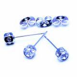 Amazon Hot Selling Stainless Steel Insert Diamond Earrings, Body Piercing Earrings Wholesale Manufacturers
