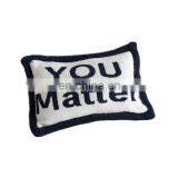 in Stock Wholesale Zero Defect Super Soft 100% Polyester Micro Feather Yarn Knit Baby Room Travel Throw Blanket Pillow Cushion thumbnail-2
