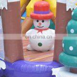 Funny Snowman Paradise Indoor Kid Bouncer Christmas Bouncy Castle Inflatable Playground thumbnail-4