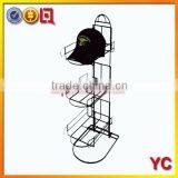 3-tier Metal Wire Display Stand for Hat thumbnail-1