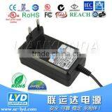 Factory direct Class2 power adapter 12v 1a AC DC power supply with over load/voltage protections