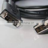 PCER 18+1 MALE TO MALE DVI CABLE FOR COMPUTER/TV With Magnetic Rings thumbnail-1