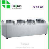 Kitchen Utensil Stainless Steel Cutlery Cylinder Holder thumbnail-1