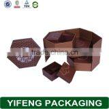 Octagonal Customized Shape Hot Stamping High Quality Cardboard Logo Printed Gift Boxes thumbnail-5