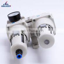 High Quality Combination FRL Units Wholesale High Quality Air Filter Regulator Air Lubricator Lubricator Combination FRL Units thumbnail-2