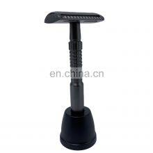 Eco-friendly Metal Barber Stainless Steel Green Double Edge Blade Reusable Safety Razor Shaving Set Stand thumbnail-5