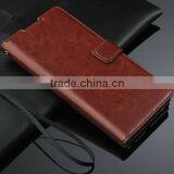 PU Leather Magnetic Flip Case Skin Cover For Sony Xperia Z4 thumbnail-3