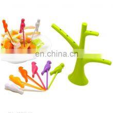 Decorative Bird Shape Plastic Fruit Pick Holder Rack thumbnail-2