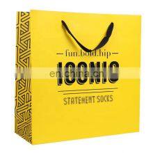 Bespoke Colorful Paper Bags With Logo Spot UV for Men Sock thumbnail-1