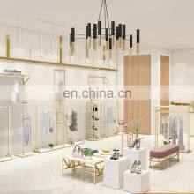 New Arrival Floor Type Double Garment Display Rack for Clothes