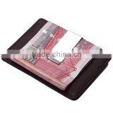 New Design Nappa Leather Credit Card Holder With Money Clip thumbnail-4