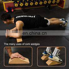 Cork Squat Wedge ,Squat Block for Weight Lifting, Slant Board for Squat/Deadlift/Yoga thumbnail-4