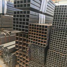 China supply Q345-690low carbon black steel hot dip galvanized coating square tube/rectangular hollow tubular steel pipe