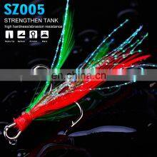 Wholesale Strong Barbed Hooks With Feather Barbs Anchor Hook Seawater Resistance Hi-Carbon Steel Fishing Hook thumbnail-1