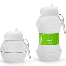 Outdoor Sports Water Bottle Household Silicone Folding Cup（Wechat:13510231336） thumbnail-3