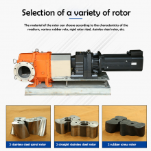 Qinping QP186M SS Lobe Pump With Explosion-proof Motor Transport Sewage, Sludge and High Viscisity and Solid Content Material thumbnail-2