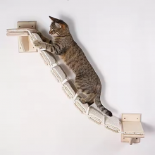 Meow Love Home Luxury Pet Cat Climbing Track Modern Wall Frame Multi-Functional Toy Exercise thumbnail-4