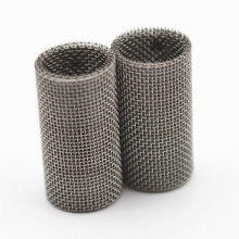 Customized 304 Stainless Steel Woven Wire Mesh Cylinder Filter Tube For Liquid Filtration