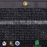 Shatex 90% UV Block Outdoor Sunscreen Shade Panel, Taped Edge With Grommet, Black, 8x10ft