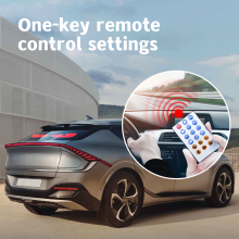 Pantalla flexible de visualización en colores completos para automóvil LED LKT con USB y para Bluetooth, aplicación de publicidad inteligente para ventanas y puertas, en nueva condición thumbnail-6