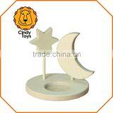 DIY Wooden Craft Tealight Holder Moon 1 Pcs for Kids thumbnail-3