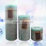 Rustic Pillar Candle , Aroma Candle, Multi-Color Candle, Gift Candle, Decorative Candle Factory, , Jeff:+18332087698 thumbnail-2