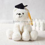Plush Grduation Bear Toys/Graduation Teddy Bear/Plush With Graduation Hat and Bow thumbnail-1