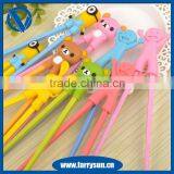 100% Food-Grade Environmental Cute Silicone Chopsticks for Kids,custom Chopsticks thumbnail-1