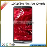 Made in China Anti-scratch Clear Touch Screen Protective For LG G3