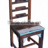 INDIA RECLAIMED WOODEN DINING CHAIR