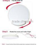 12W/15W/18W/24W SAA,CE Plastic Ceiling Light Covers,surface Mounted Led Ceiling Light,hotel Corridor Wall Lights thumbnail-6