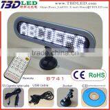 White Mini Led Display for Car Used