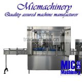 MIC-12-1 Europe standard with CE Output 800-1200Can/hr Good supplier Micmachinery offered semi or automatic soda filling machine
