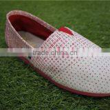 The Letter Printing Fashion Women Canvas Stock Shoes thumbnail-1