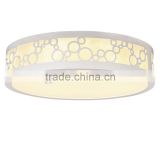 Dimmable color temp 24W SMD5630 Wood round shape Dimmable light LED for bedroom living room HXD280