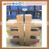 Customized Aluminum Decoration Letter Sculptures From China Factory