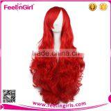 Red Human Hair Full Lace Wig Curly Braiding Curl Hair thumbnail-4