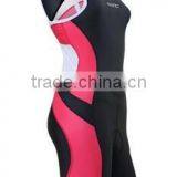 Santic Triathlon Skinsuit Women Singlet Skin Cycling Padded Tri Suit Clothing thumbnail-2