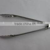 Promotional High Quality Metal Stainless Steel Salad Food Ice Tongs thumbnail-4