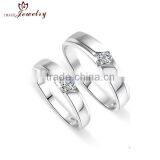 Wholesale Wedding Ring Silver Couple Ring thumbnail-1