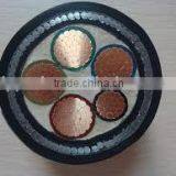 0.6/1kv Voltage Cu Copper Conductor Core 25mm XLPE Insulated PVC Sheath Steel Wire Armored Power Electrical Cable thumbnail-2