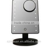 Cosmetic Standing Make up Touch Screen Mirror Magnifying Led Makeup Mirror 10X Mirror Magnifying