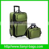 2014 factory 2 piece trolley luggage set