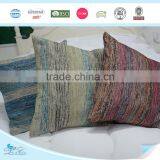 Embroidery Chevron Linen Cushion thumbnail-1