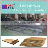CE Semi Automatic 3 Ply Corrugated Box Flute Lamination Machine thumbnail-1