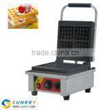 Hot Sale Stainless Steel Electric Carbon 4 Pcs Rectangle Waffle Maker Price