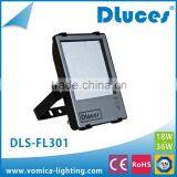 18w High Power Aluminum Body Outdoor Led Flood Light Diffuser